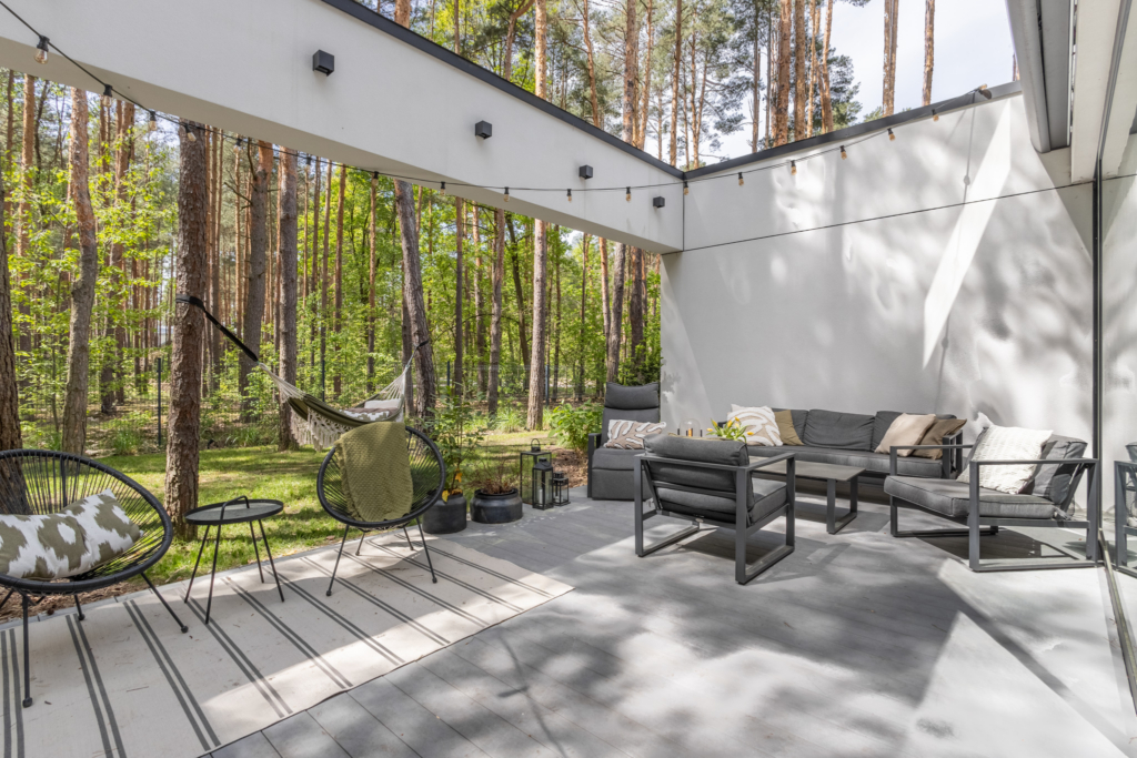 Studio Sosna – Taras zadaszony